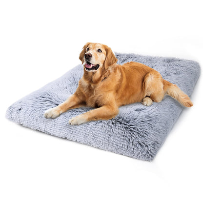 Vonabem Large Dog Bed Crate Pad Washable Pet Beds Medium Small Bed