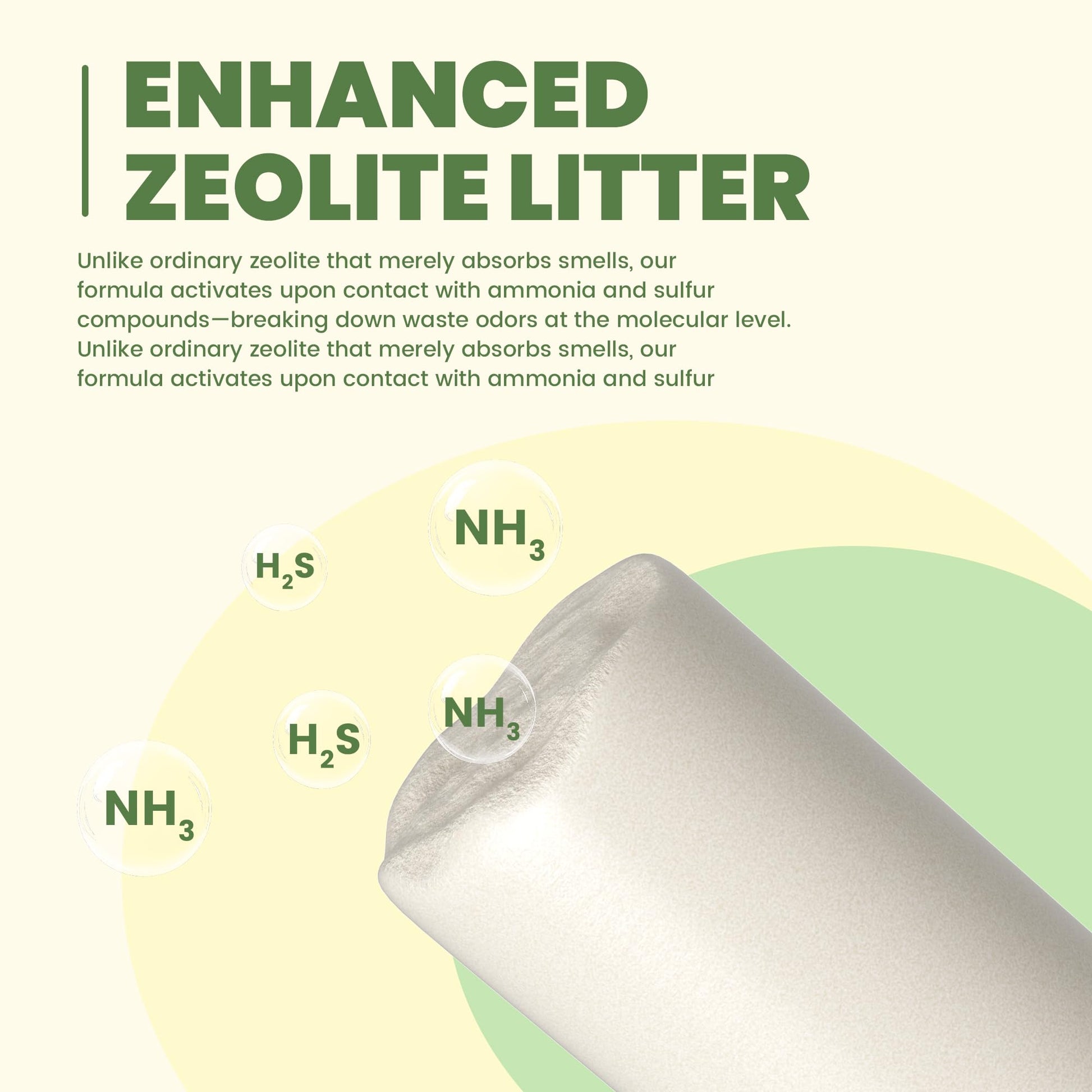 Enhanced Cat Litter Pellets Generic Litter Refills Exclusively Box