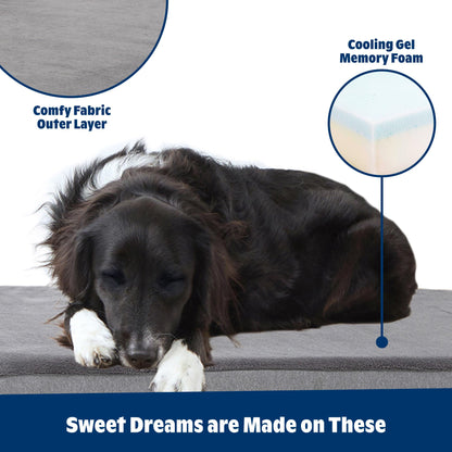 Barkbox Orthopedic Dog Bed with Memory Foam, Comfort Bed