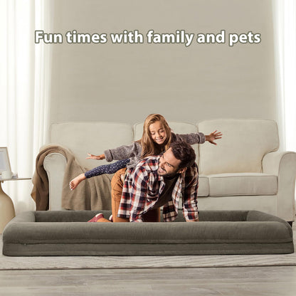 WNPETHOME Human Dog Bed for Adult, Washable Dog Couch with Bed