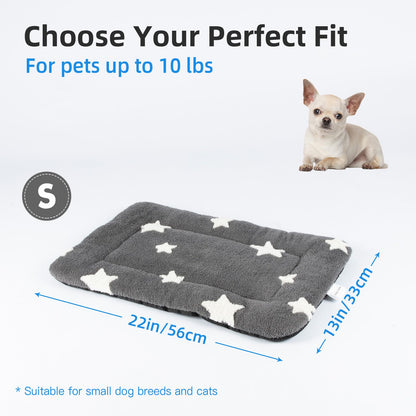 Mora Pets Cat Bed for Indoor Cats Washable Dog Crate Pad Cute Crate