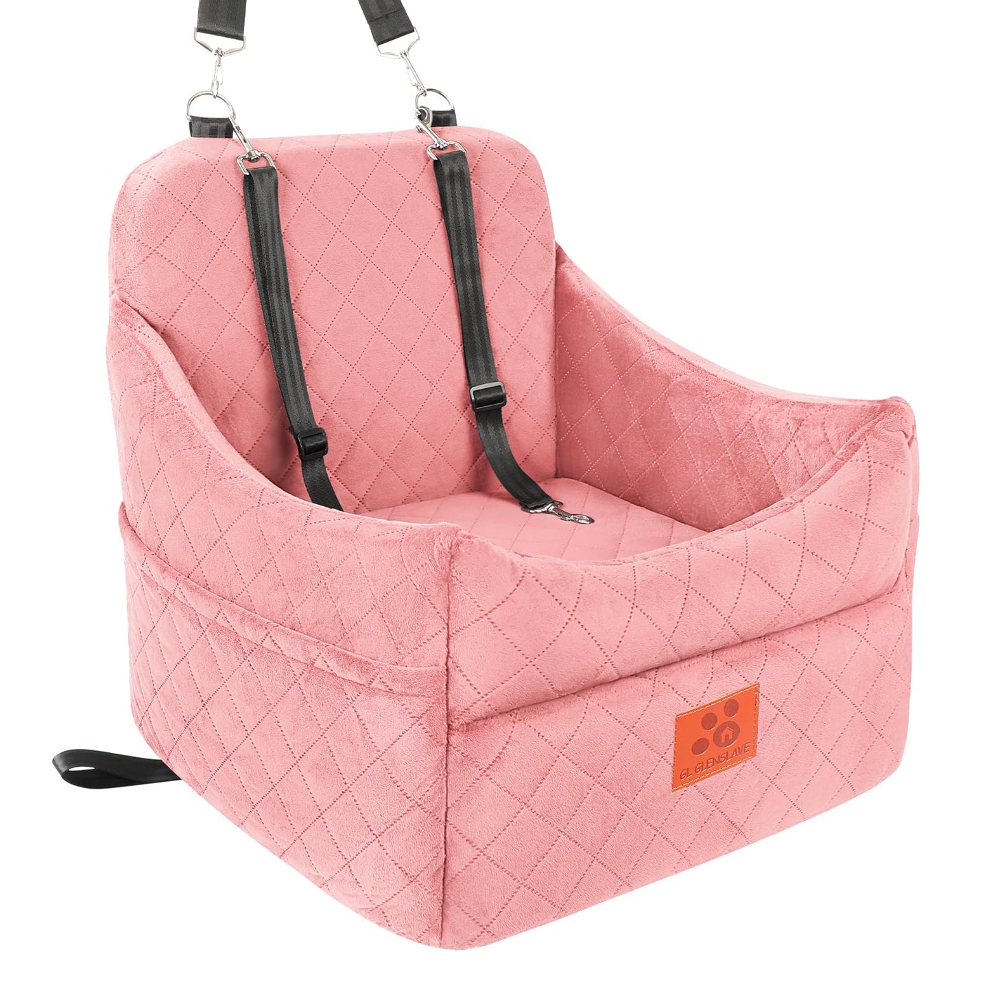 Dog Car Seat for Small/Medium Dogs, Dog Booster Car Seats with Seat