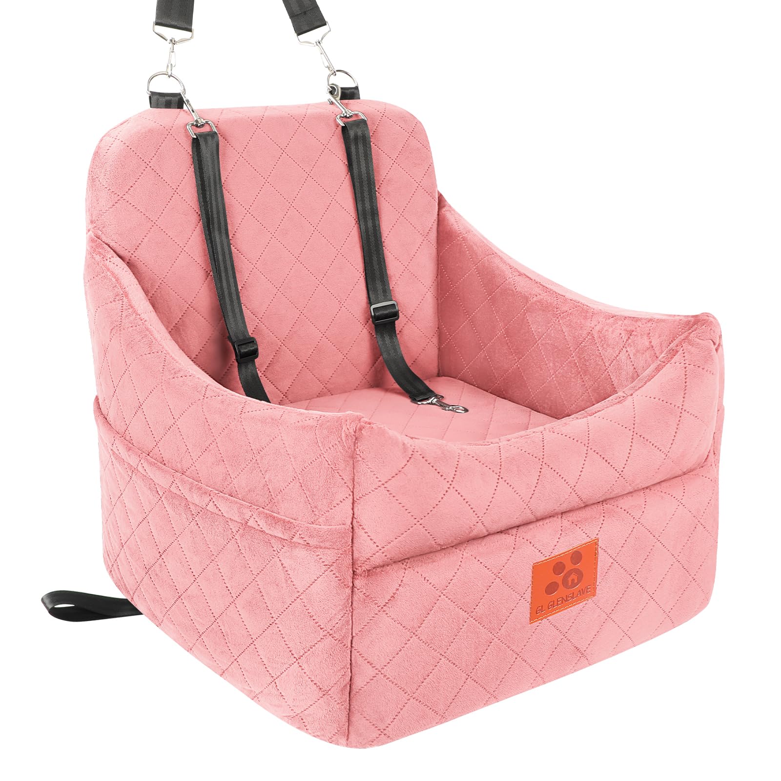 Dog Car Seat for Small/Medium Dogs, Dog Booster Car Seats with Seat