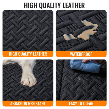 MAXFUT Dog Back Seat Extender,Backseat Pet Cover for Dogs,Rear Seat