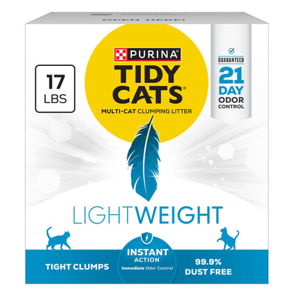 Purina Tidy Cats LightWeight Instant Action, Odor control, Box