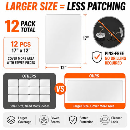 Cat Scratch Furniture Protector 12-Pack [Non-Reflective] Furniture