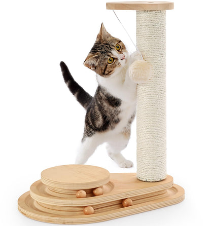 Made4Pets Cat Scratching Post Cat Scratcher Kitten Toys for Scratcher