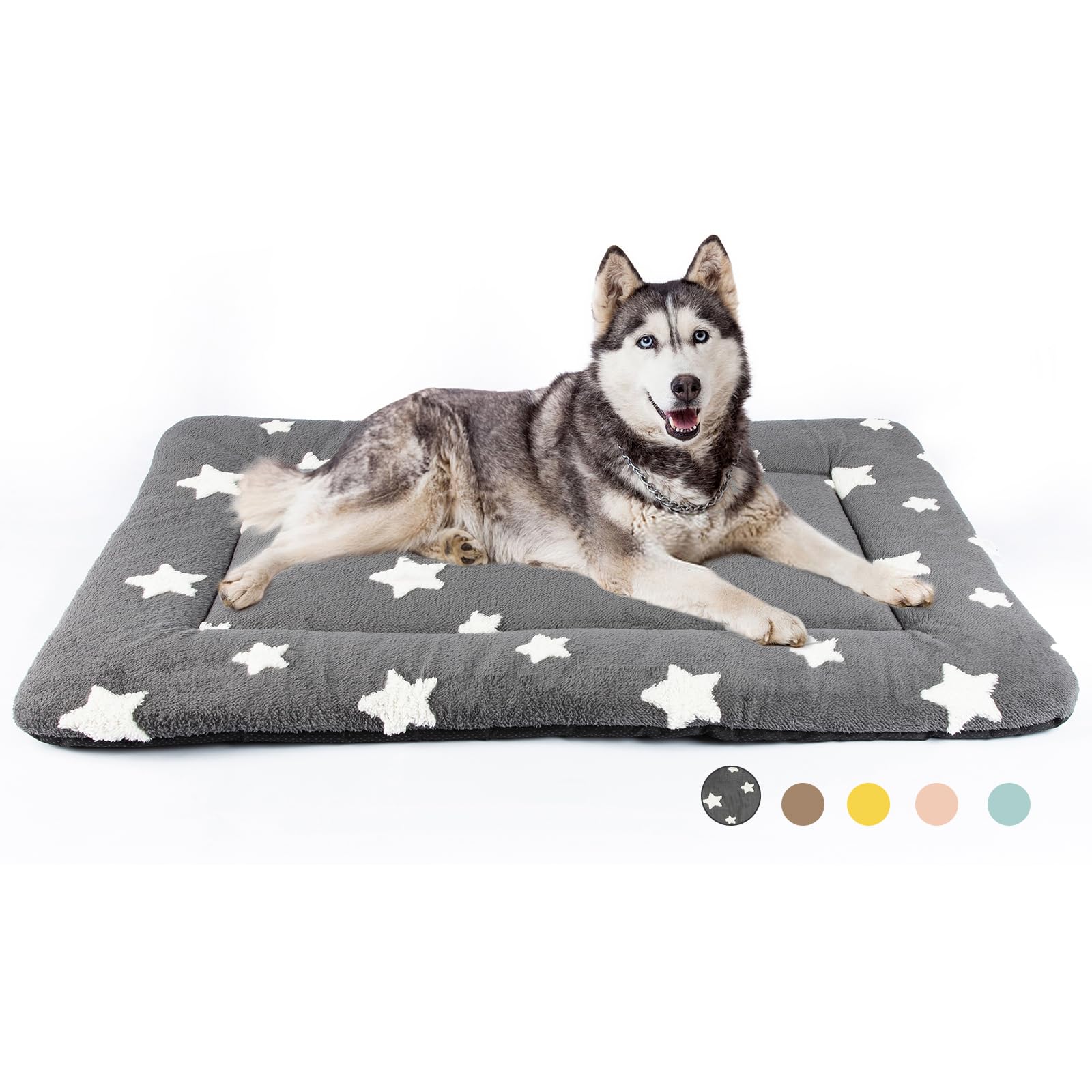 Mora Pets Dog Crate Pad Dog Bed Mat for XLarge Dogs Washable Crate