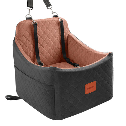 INDYBUD Dog Car Seat for Small/Medium Dogs, Memory Foam Dog Seat