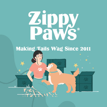 ZippyPaws Skinny Peltz No Stuffing Dog Toy Pack to Keep Them Plush