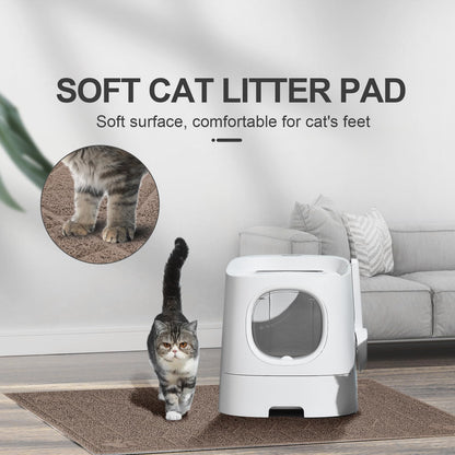 Motsamla Cat Litter Mat, Litter Trapping Mat Soft on Kitty Paws, Mat