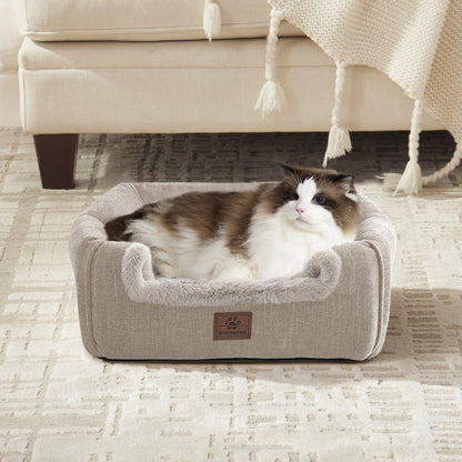 Cat Bed for Indoor Cats Cat House Cats Tent with Removable Bed