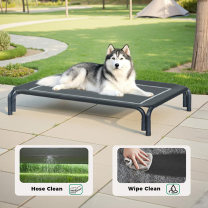 Elevated Dog Bed Raised Outdoor Dog Cot for Extra Bed
