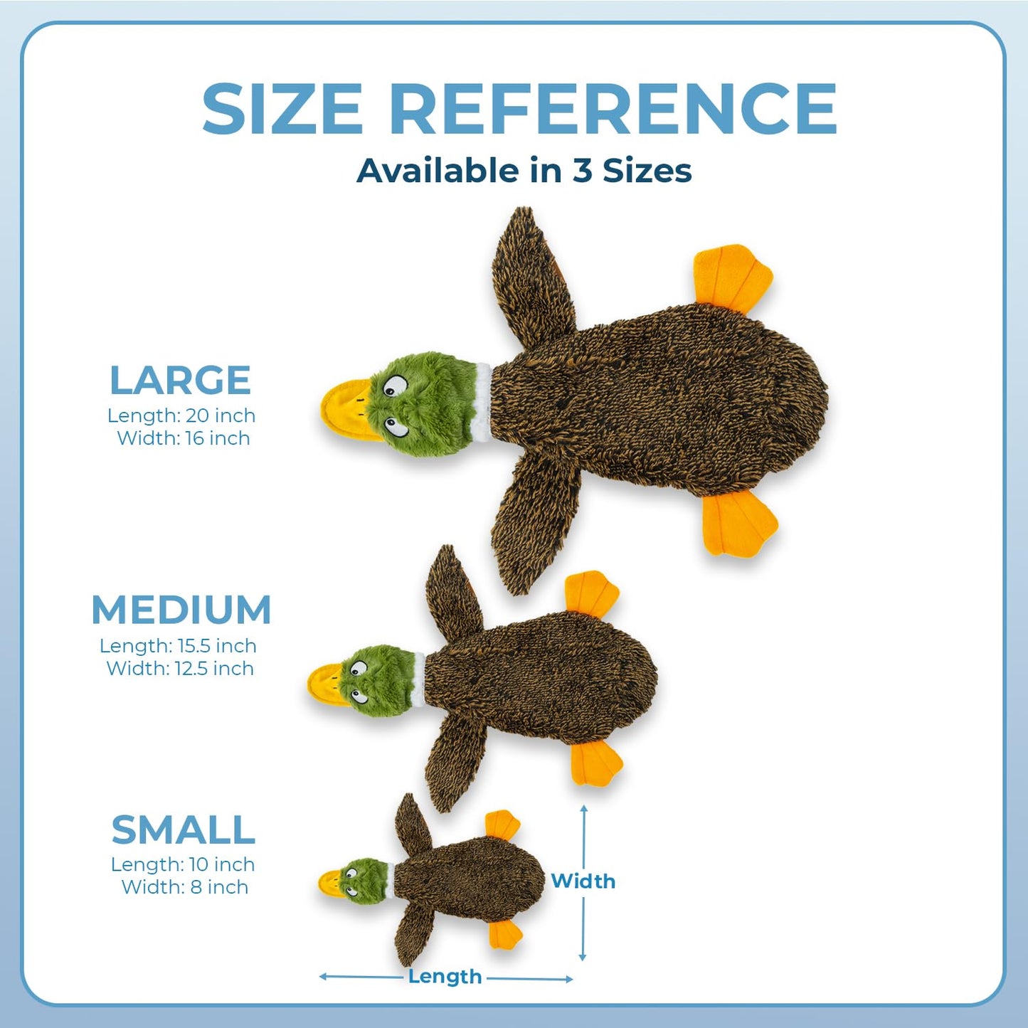 Best Pet Supplies Squeaky Dog Toys with Soft Durable Fabric Toys