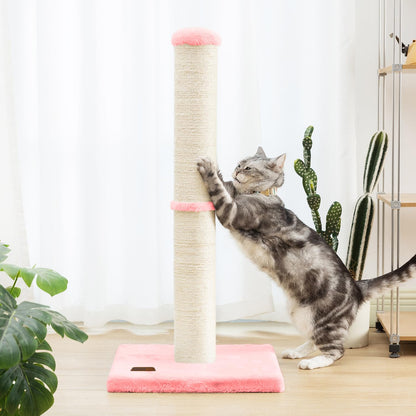 Karolpar Cat Scratching Post with Natural Sisal Rope Large Tree