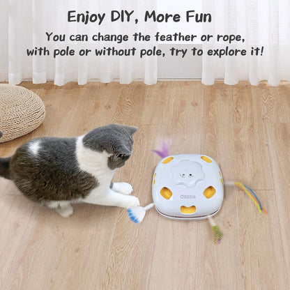 ORSDA 14PCS Cat Feather Toys Replacement Interactive Kitten Toys