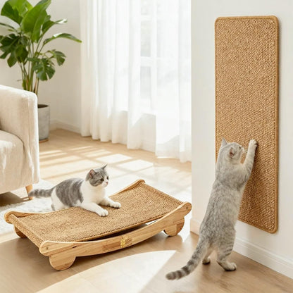 Ordora Cat Scratcher Mat Set: 31.5" Extra Large Cat Scratch Mat