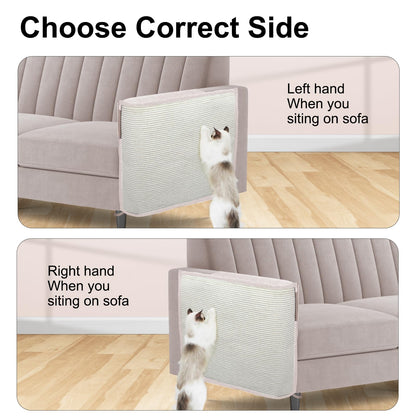 Cat Scratch Sofa Protector,27.6”L*19.6“W Cat Scratch Furniture