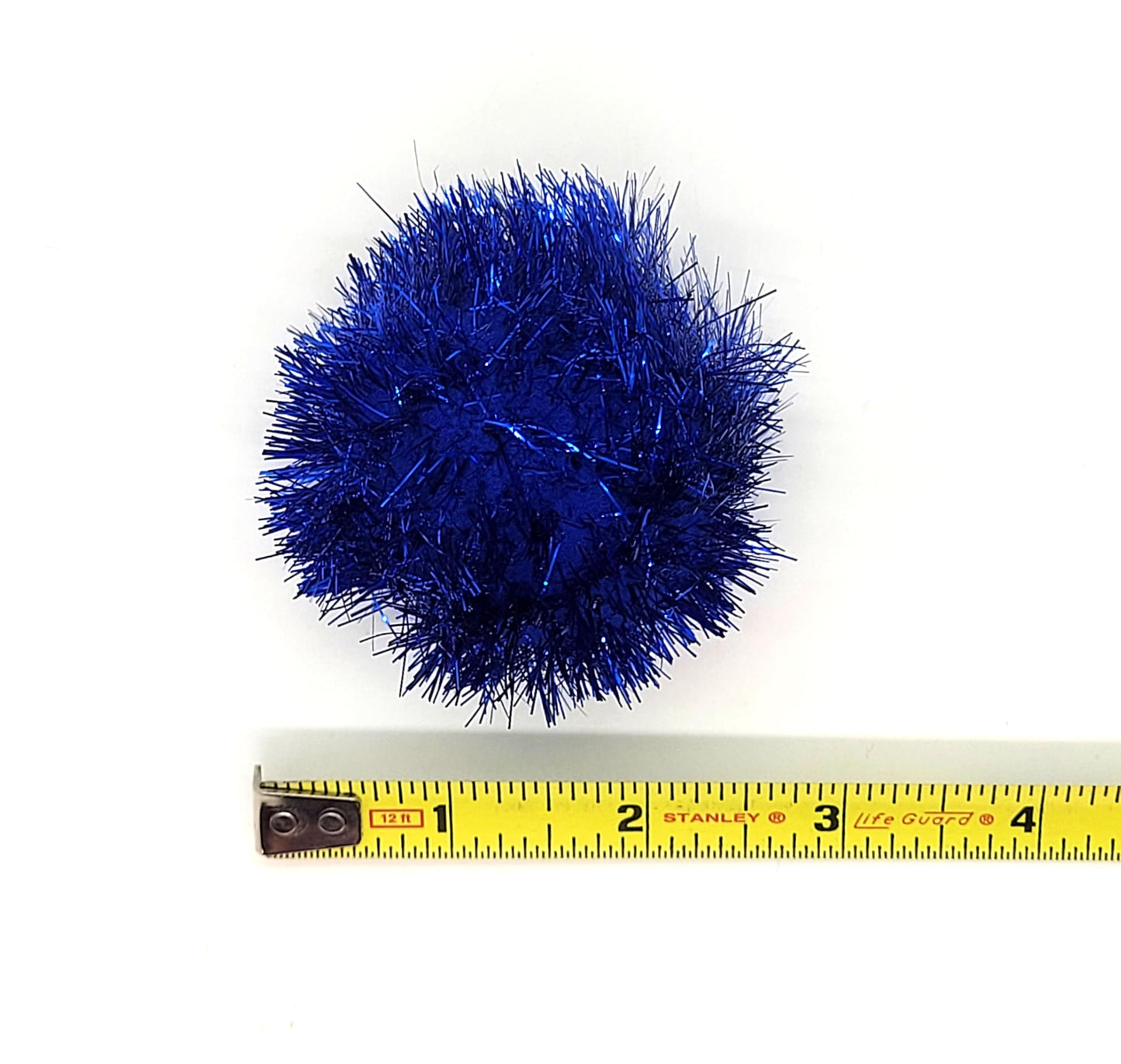 Tuff Kitty Puff Jumbo Sparkle Ball Cat Toy Jumbo Fuzzy Sparkle Ball