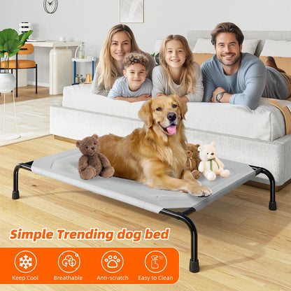 Simple Trending Raised Dog Bed for Large Dogs, Waterproof XL Dog Bed