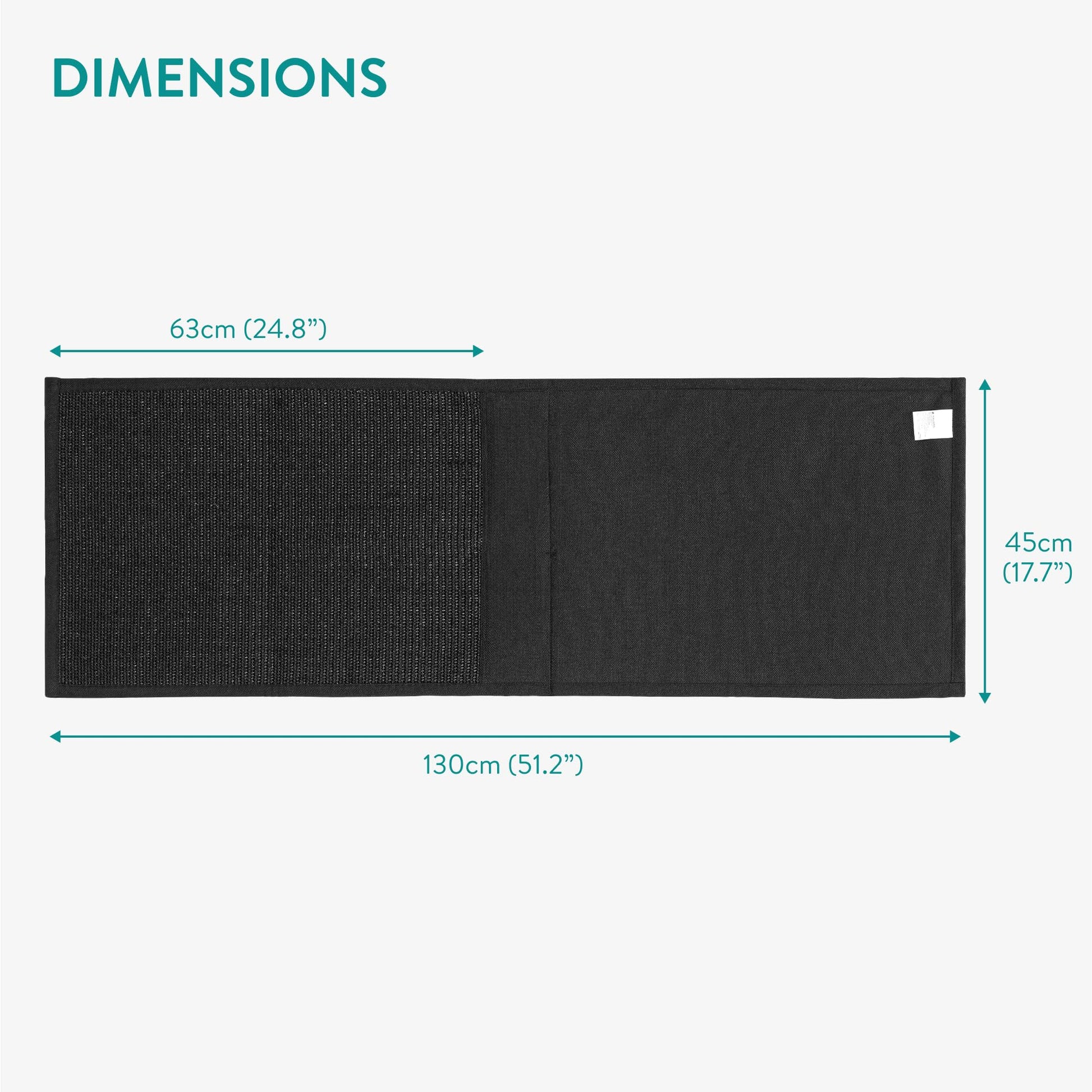 Navaris Cat Scratch Sofa Protector with Storage Space Durable Mat