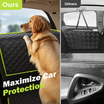 Pecute Dog Car Seat Cover for Back Seat 53.54 * Car Window Fixing Seat