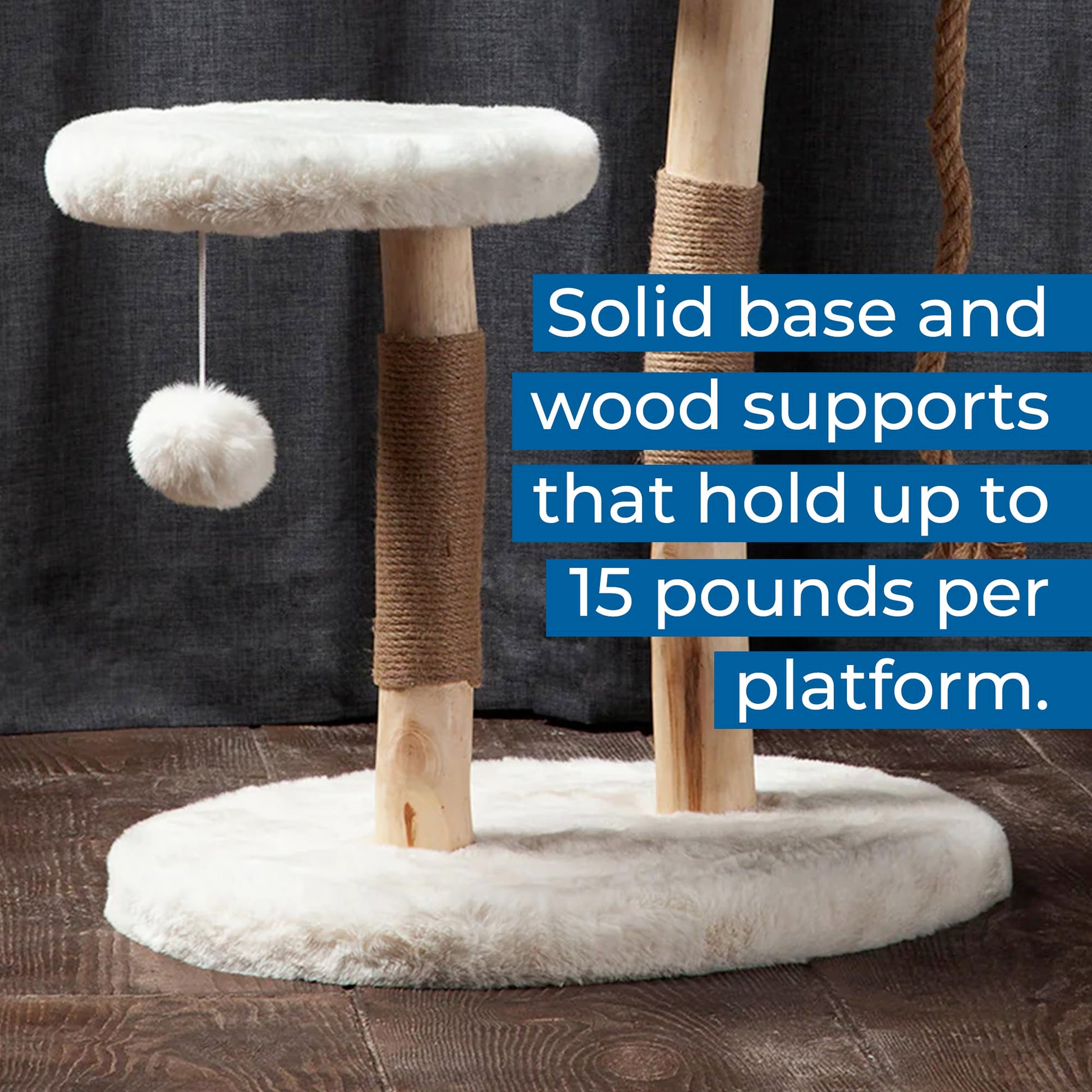 Habitat Haven The Oasis Cat Tree Luxury Cat Condo, Modern Indoor Toy