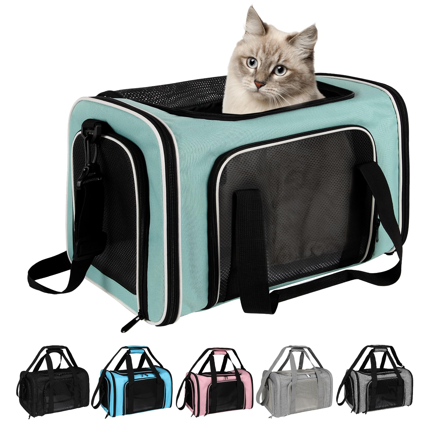 Cat, Dog Carrier for Small Medium Pet Carriers Up to15Lbs, Bag