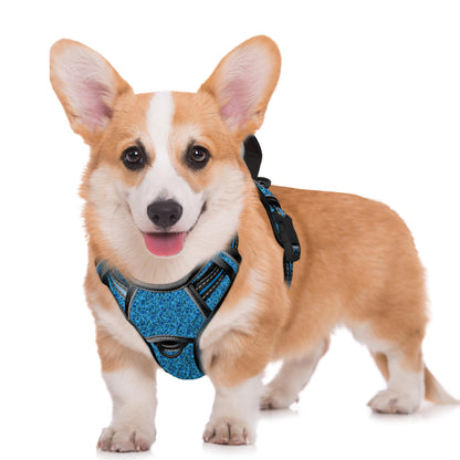 BARKBAY No Pull Dog Harness Large Step in Reflective Dog Harness