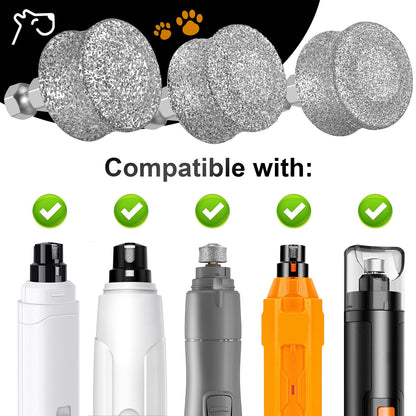 IREDOON Dog Nail Grinder Replacement Head-Integrated Grinding Grinder