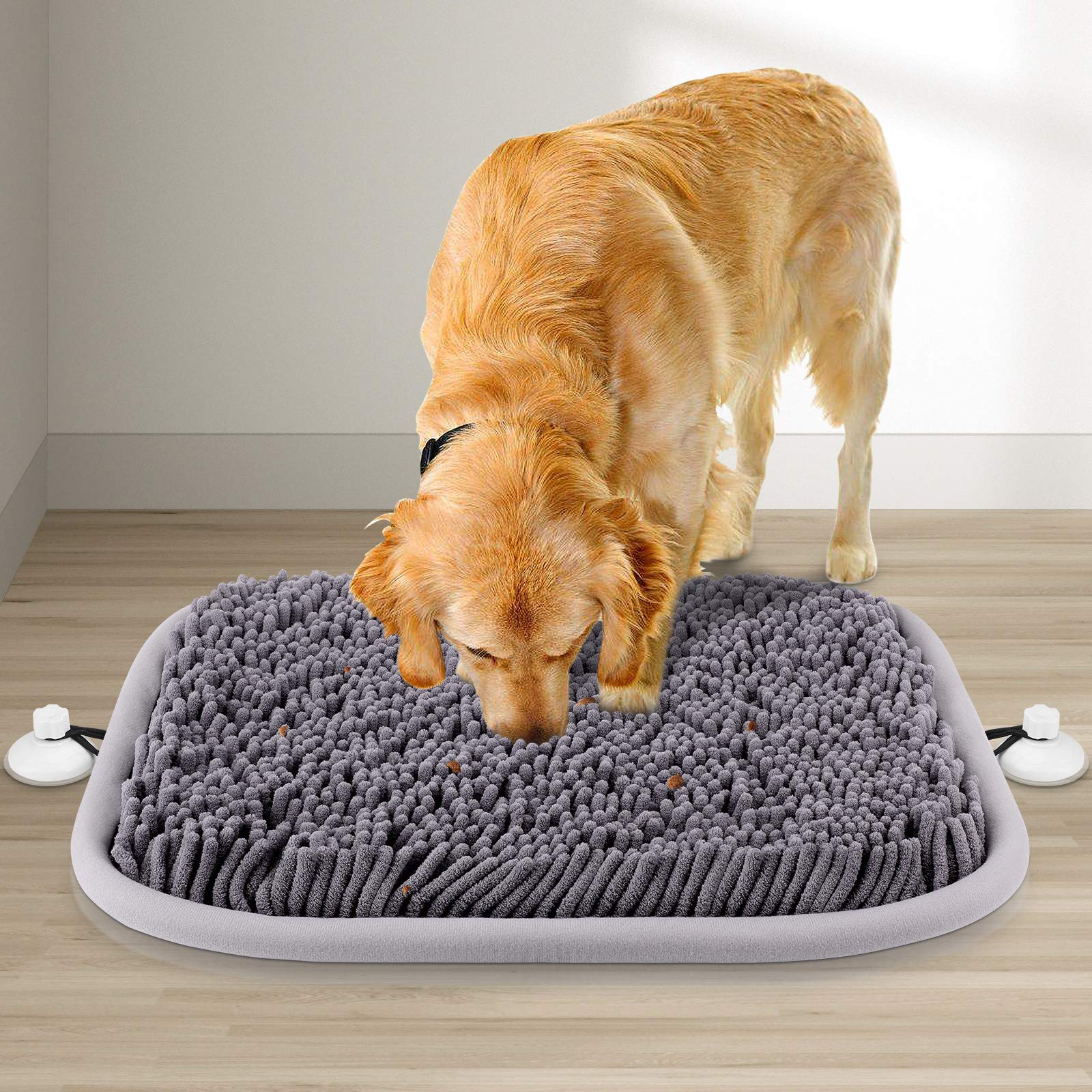 Rundik Snuffle Mat for Dogs, 17'' x 21'' Dog Sniffing Interactive Game