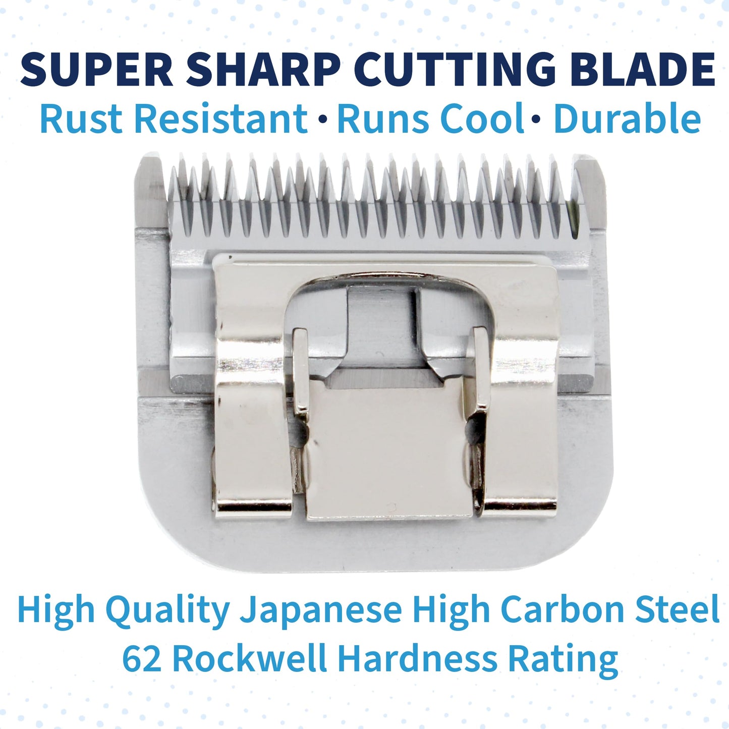 Bucchelli Detachable A Series 7f Blades for Dog Grooming Full Tooth