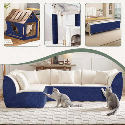 Cat Scratch Couch Protector x15.8" Self-Adhesive Furniture Bed