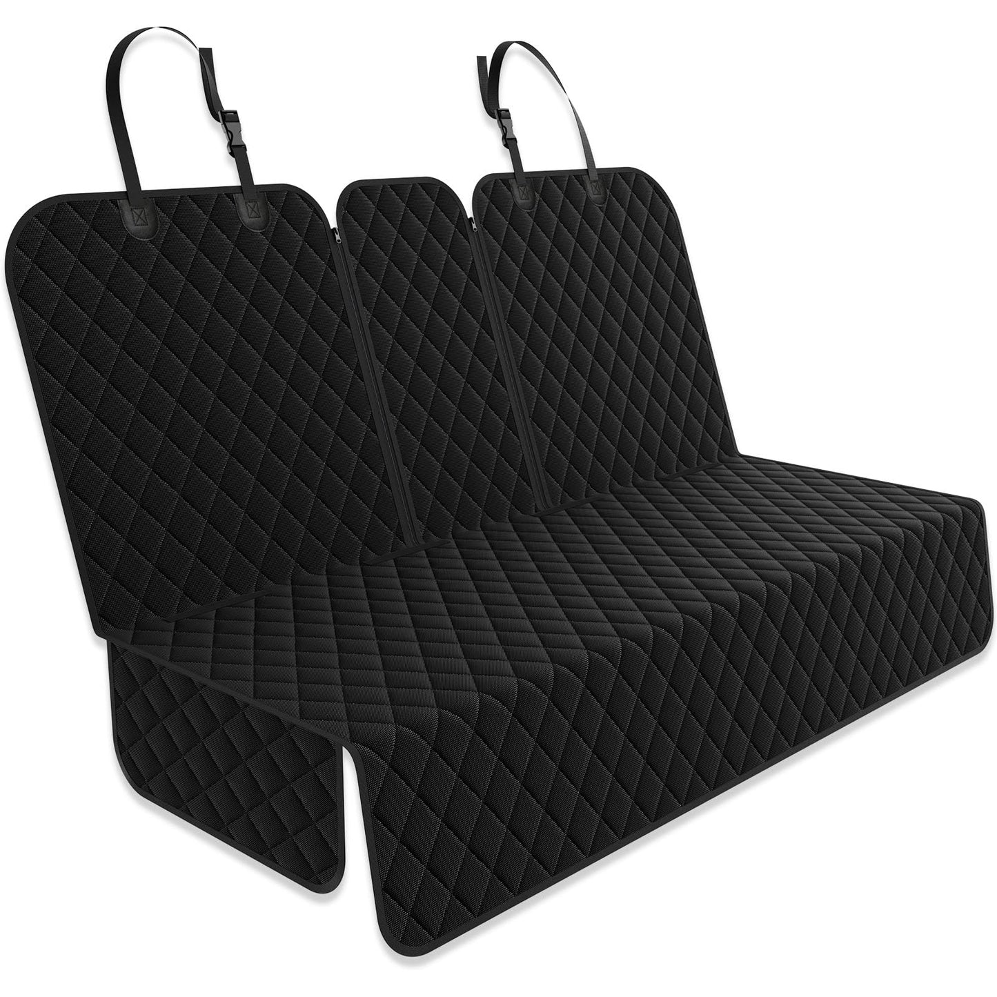 Yonktoo Dog Car Seat Cover for Back Seat, Car Seat Cover 60/40 Seat