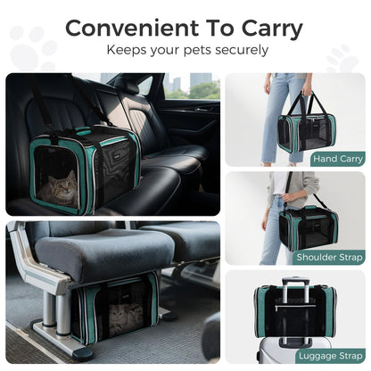 BAGLHER Pet Travel Carrier, Cat Carriers Dog Carrier