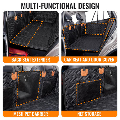 MAXFUT Dog Back Seat Extender,Backseat Pet Cover for Dogs,Rear Seat