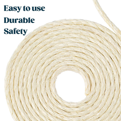 Pelzin Natural Sisal Rope for Cat Scratcher 1/ by Cat Tree Rope Tower