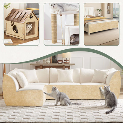 Cat Wall Scratcher Mat, Anti Cats Scratch Furniture Couch Carpet Mat