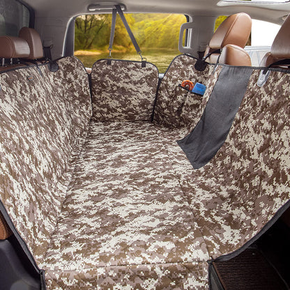 iBuddy Dog Truck Seat Cover with Mesh Window Waterproof Pet Seat Cover