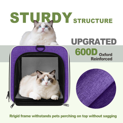 GAPZER Per Carrier for Cat FAA Complaint, Kitten Taxi Top Load Bag