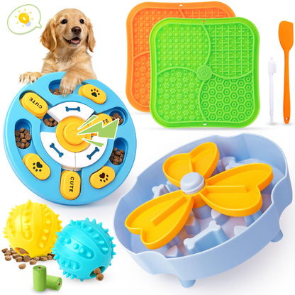 Forfon Curated Dog Puzzle Toys for Boredom and Mental Stimulation Set