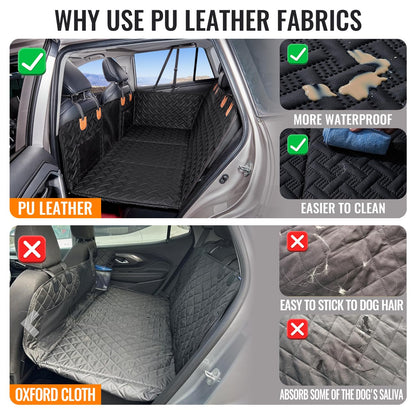 MAXFUT Dog Back Seat Extender,Backseat Pet Cover for Dogs,Rear Seat