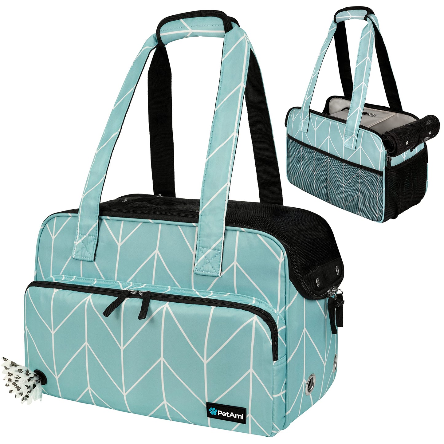 PetAmi Small Dog Purse Carrier, Soft-Sided Pet Carrier Bag
