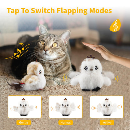 Gigwi Interactive Cat Toys for Indoor Cats, Flapping and Catnip