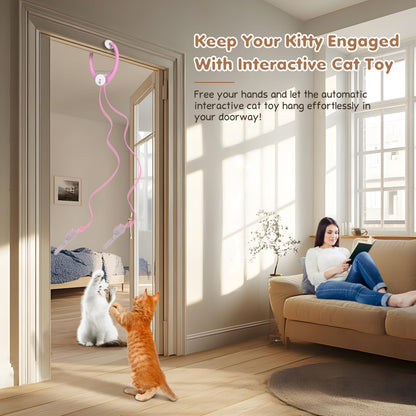 Bolpetizo Cat Toy Interactive for Indoor Cats, Smart USB Catnip