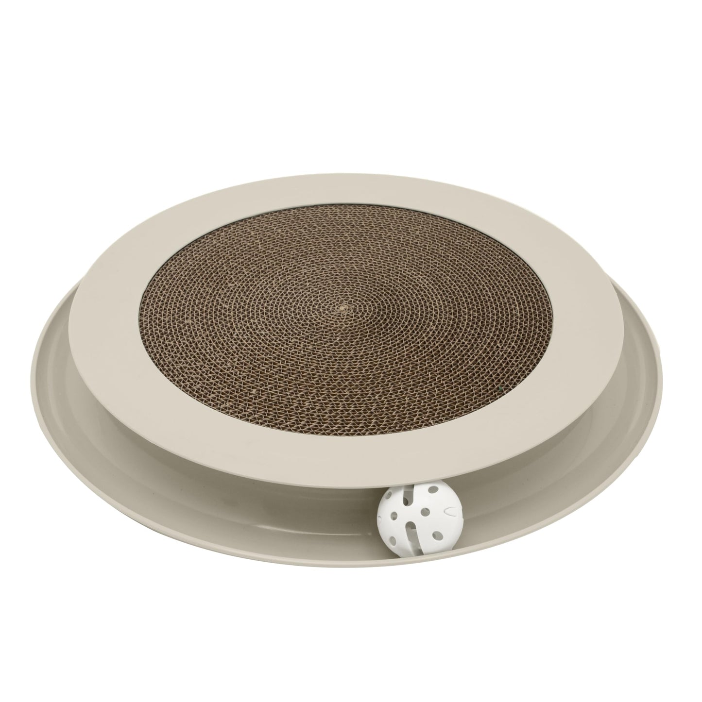 Kitty City Round Swat Ball Track Cat Toy with Scratcher, Ball