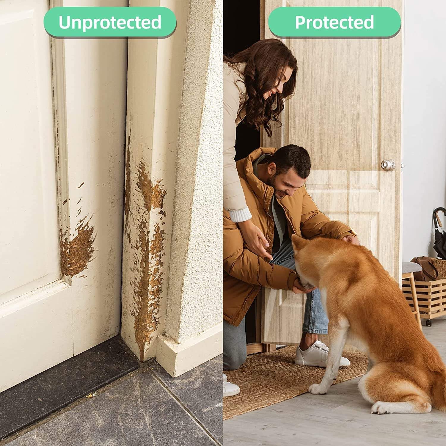 x12" Self-Adhesive Cat Scratch Protector Tape, Anti-Claw Couch