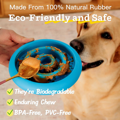 Pawnana Slow Feeder Lick Mat for Dogs Keep Them Busy Natural Mat