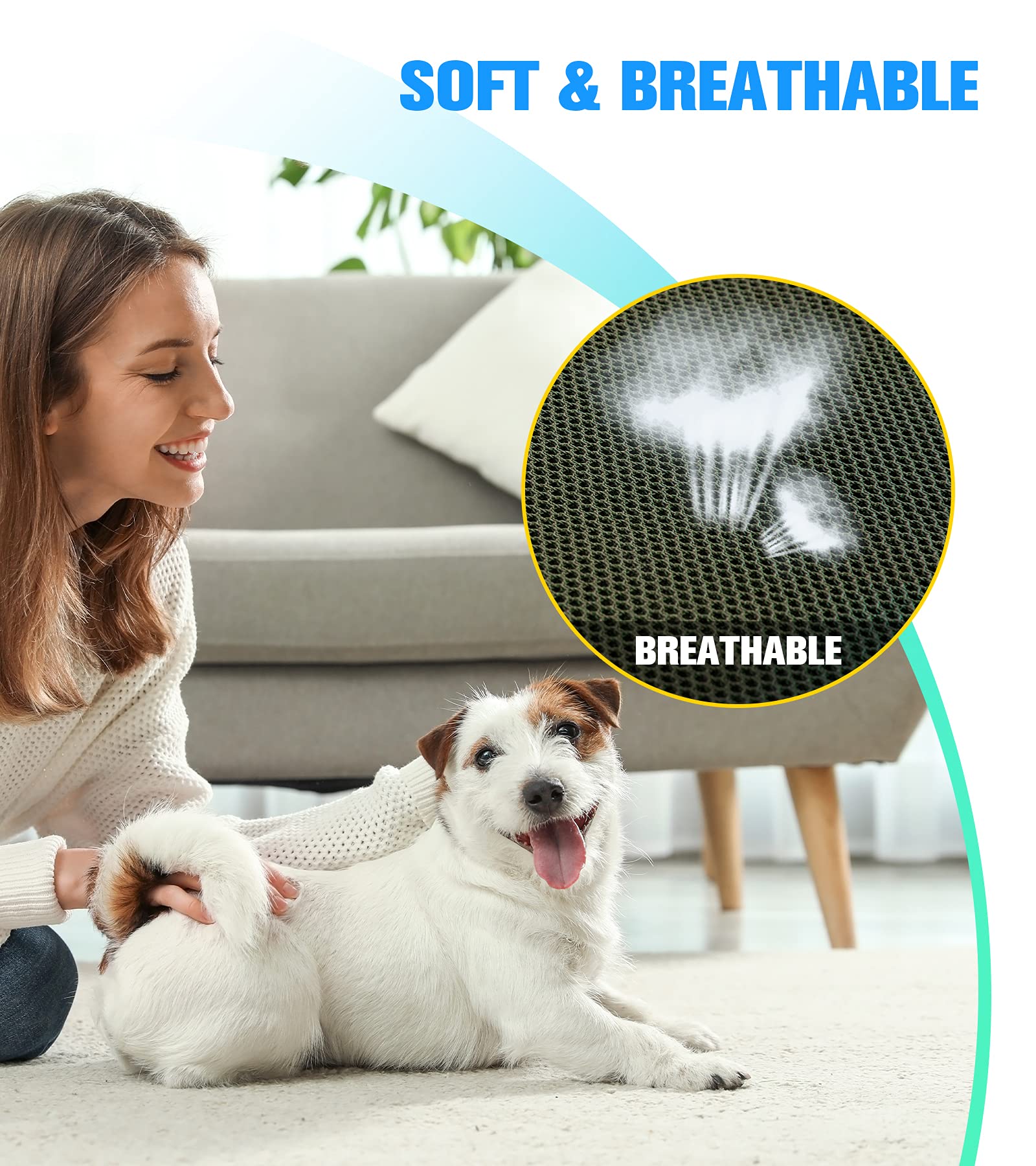 Kkiimatt 1 Dog Grooming Hammock Harness with Clippers/Trimmer