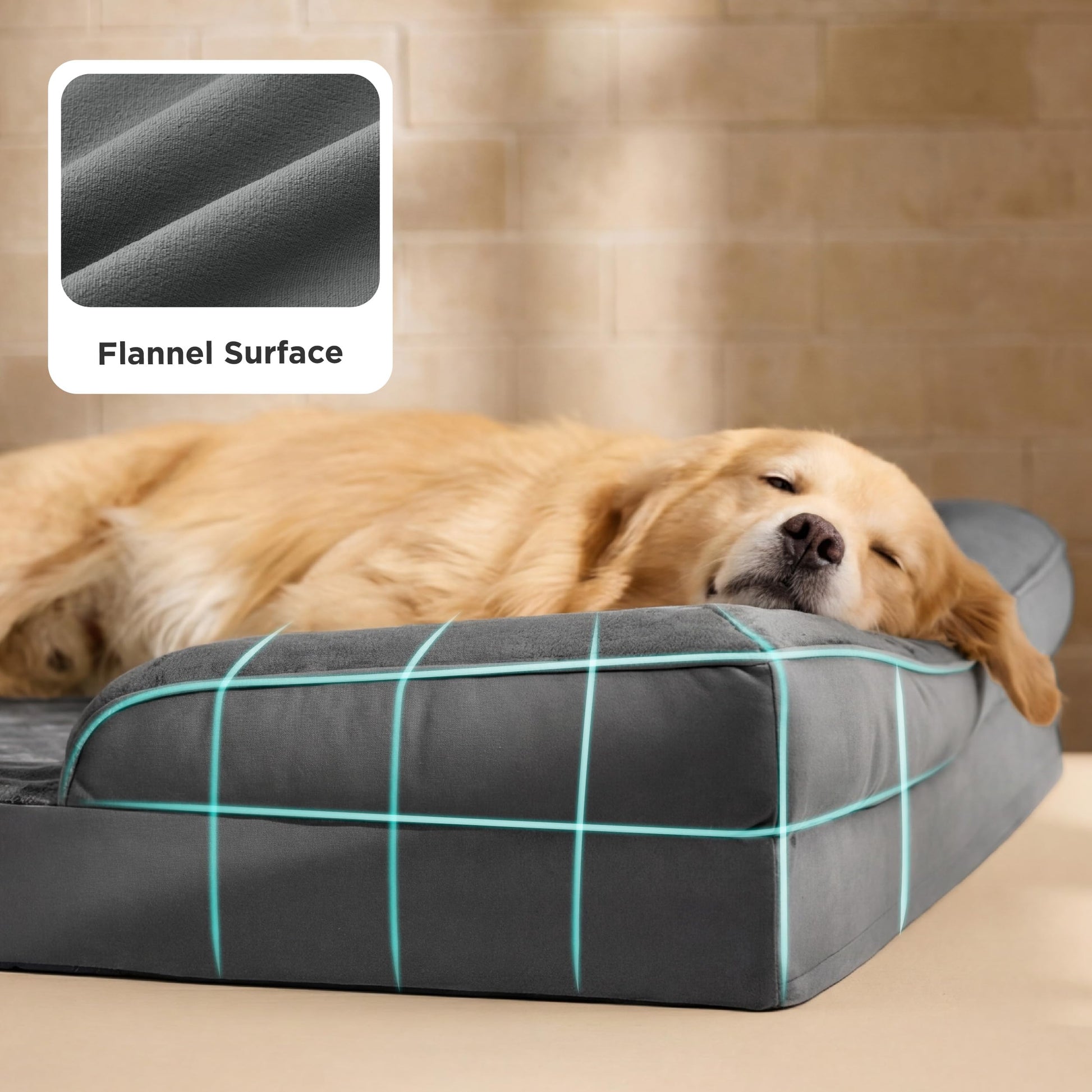 Bedsure Orthopedic Dog Bed for Extra Large Dogs XL Plus Waterproof Bed
